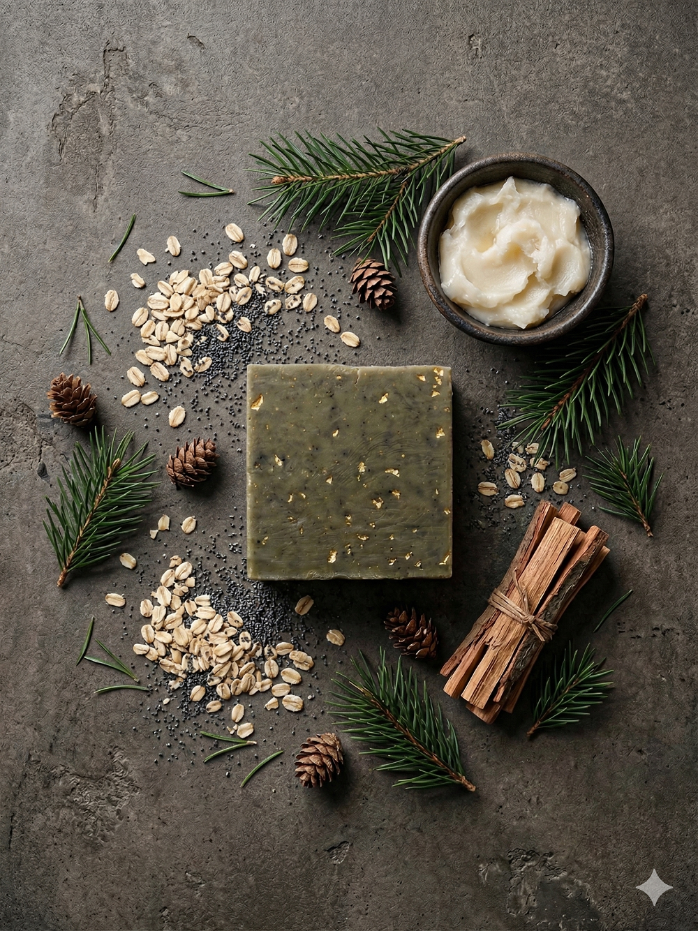 Black Pine Tallow Soap